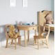 Amelie Oak Childrens Play Table