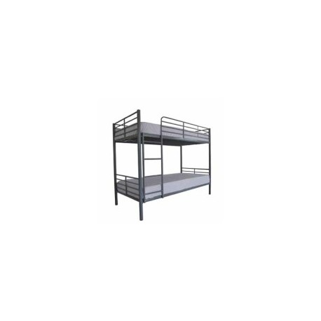 Apollo Bunk Bed, Metal Frame, Silver Finish