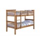 Leo Bunk Bed, Splits Into Two Separate Beds, Antique Wax pine