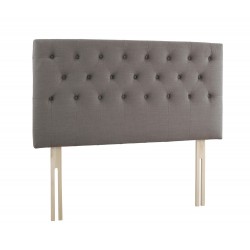 Madison 4'6" Double Headboard, Stylish Linen Fabric