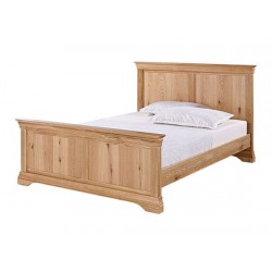 Worthing Solid American White Oak KingSize 4ft6" Bed
