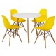 Eiffel Chair Yellow, Inject A Bold Splash Of Colour Pack of 4