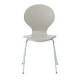 Ibiza Chairs, Stone, Chorme Legs Pack of 4