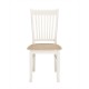 Juliette 2 Chairs, Chic Look, Distinctive Design, Solid Pine Wood