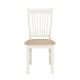 Juliette 2 Chairs, Chic Look, Distinctive Design, Solid Pine Wood