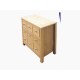 Oakridge Multi Drawer Chest, Real Ash Veneer With Oak Finish, Suits Any Style