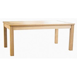 Oakridge Coffee Table, Real Ash Veneer With Oak Finish, Suits Any Style
