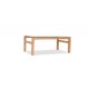 Tribeca Solid Oak Range Coffee Table with some Vaneers