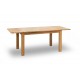 Boden Extending Dining Table, Timeless Style, Expensive Look and Rustic Feel