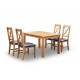 Boden Fixed Top Table, Constructed From Solid Pine, Individual Look And Feel