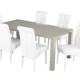 Monroe Medium Dining Table, Stone