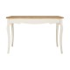 Juliette Dining Table, Shabby Chic Style, MDF And Pine Wood, Painted Finish