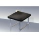 Accent End Table / Lamp Table High Gloss Black