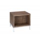 Amari Lamp/End Table, Chorme Feet