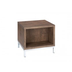 Amari Lamp/End Table, Chorme Feet
