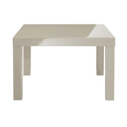 Puro End/Lamp Table, Sleek Contemporary Style, High Gloss Stone