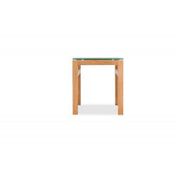 Tribeca Solid Oak Range End Table with some Vaneers