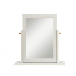 St Ives Elegant Mirror for Dressing Table Finished in Dove Grey.