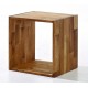 Maximo Single Cube, Solid Oak, Cool And Creative Look