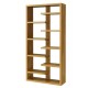 Toronto Oak Finish Floor Standing Shelving Unit