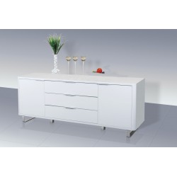 Accent Sideboard High Gloss White