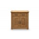 Boden Small Sideboard, 2 Doors + 1 Drawer, Rough Swan Rustic Finish