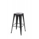 Hoxton Stacking Stool, Black 2 Pack