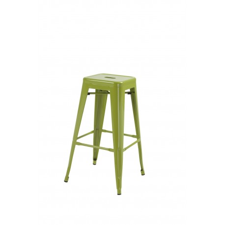 Hoxton Stacking Stool, Green 2 Pack