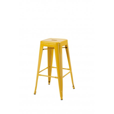 Hoxton Stacking Stool, Yellow 2 Pack