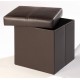 Madrid Small Storage Stool, Blanket Box, Toy Box, Faux Leather