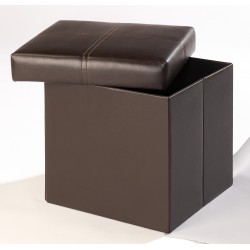 Madrid Small Storage Stool, Blanket Box, Toy Box, Faux Leather