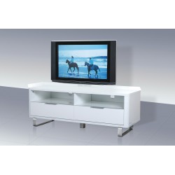 Accent Tv Unit High Gloss White