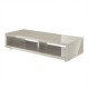 Puro TV Media Stand, Sleek Contemporary Style, High Gloss Stone