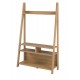 Tiva Ladder Unit, Entertainment Unit in Oak Finish