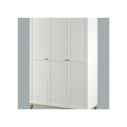 Boston 3 Door Wardrobe, 3 Internal Shelves, Ash Tops And Trims, Classy Simple Collection