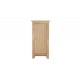 Ocean Small Storage Cabinet, 1 Door, Elegant Style, Solid Oak