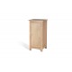 Ocean Small Storage Cabinet, 1 Door, Elegant Style, Solid Oak