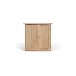 Ocean 2 Door Wall Cabinet, Elegant Style, Solid Oak