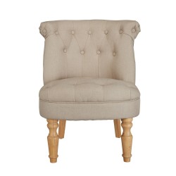 Charlotte Occasional Chair Beige, French Feel