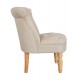 Charlotte Occasional Chair Beige, French Feel