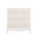 Juliette 2+2 Drawer Chest, Shabby Chic Look, Solid Pine, Painted Finish