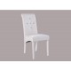 Monroe Large Dining Table, High Gloss White