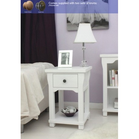 Hampton One Drawer Lamp Table