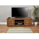 Heyford Rough Sawn Oak Widescreen Television Cabinet