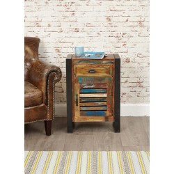 Urban Chic 1 Door 1 Drawer Lamp Table