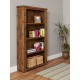 Heyford Rough Sawn Oak Large Open Bookcase
