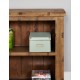 Heyford Rough Sawn Oak Large Open Bookcase