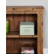 Heyford Rough Sawn Oak Low Bookcase