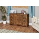 Heyford Rough Sawn Oak Six Drawer Sideboard