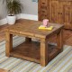 Heyford Rough Sawn Oak Open Coffee Table